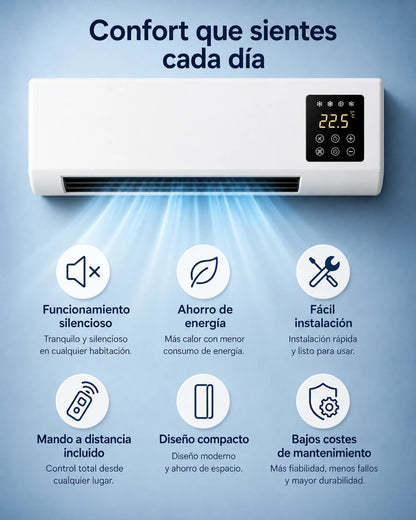 ClimaDuo: confort que sientes cada día, silencioso y de bajo consumo
